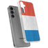Netherlands Flag Distressed Galaxy S24 Plus Clear Case